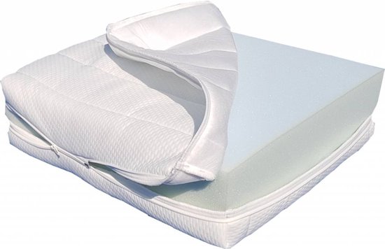 Baby matras - Koudschuim - 60x120x15 - luxe baby matras - Afritsbaar - 15cm Dik - ProMatrassen