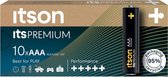 ITSON, itsPREMIUM AAA alkaline battery, pack of 10, LR03IPR/10CB