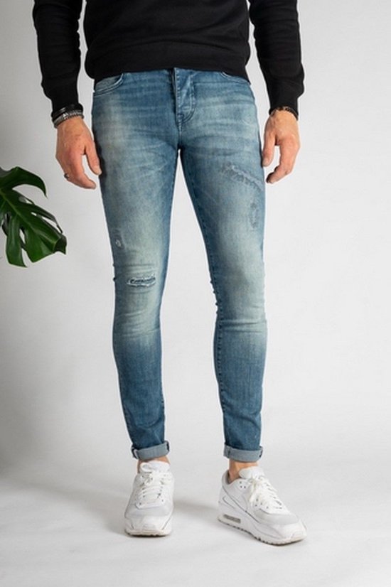 Cars Aron Jeans skinny pour homme Blauw - Taille W26 X L32