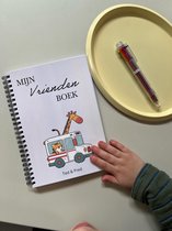 Vriendenboek - Ted & Fred - Multicolor - Meisje & jongen