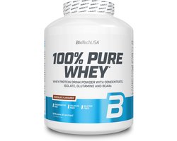 BioTech USA BioTech USA BioTechUSA 100% Pure Whey Eiwitpoeder met BCAA en Glutamine Glutenvrij, Palmolievrij 21g Eiwit per portie, 2.27 kg, Koekjes & Crème