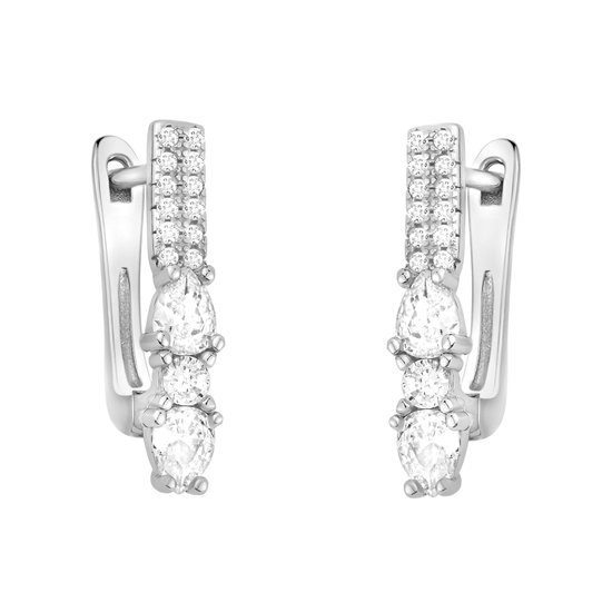 Bracciale Donna Sofia Milani In Argento 925 Con Ciondolo Infinito E Zirconi - Placcato Rodio, Ipoallergenico - Regalo In Elegante Confezione