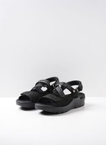 Wolky Sandalen Lisse zwart nubuck