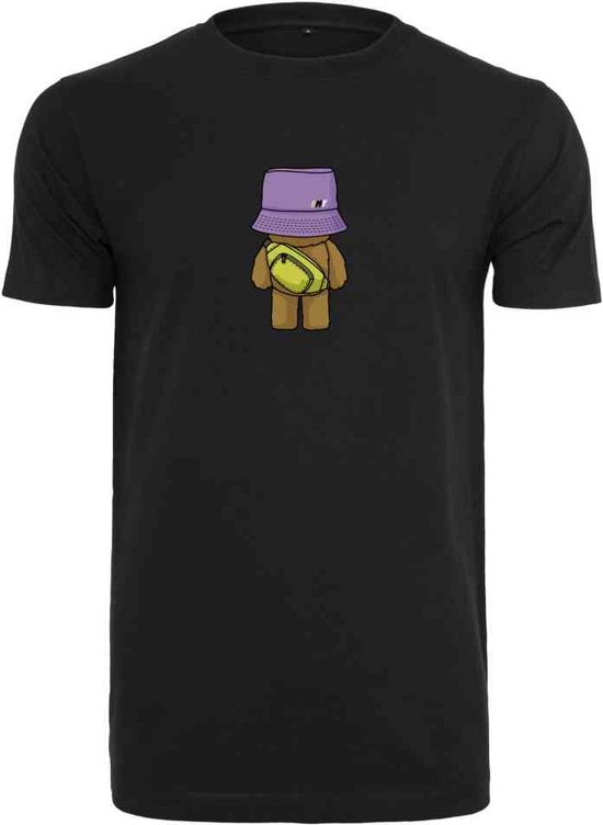 Mister Tee - Mister Tee Bear Heren T-shirt - Zwart