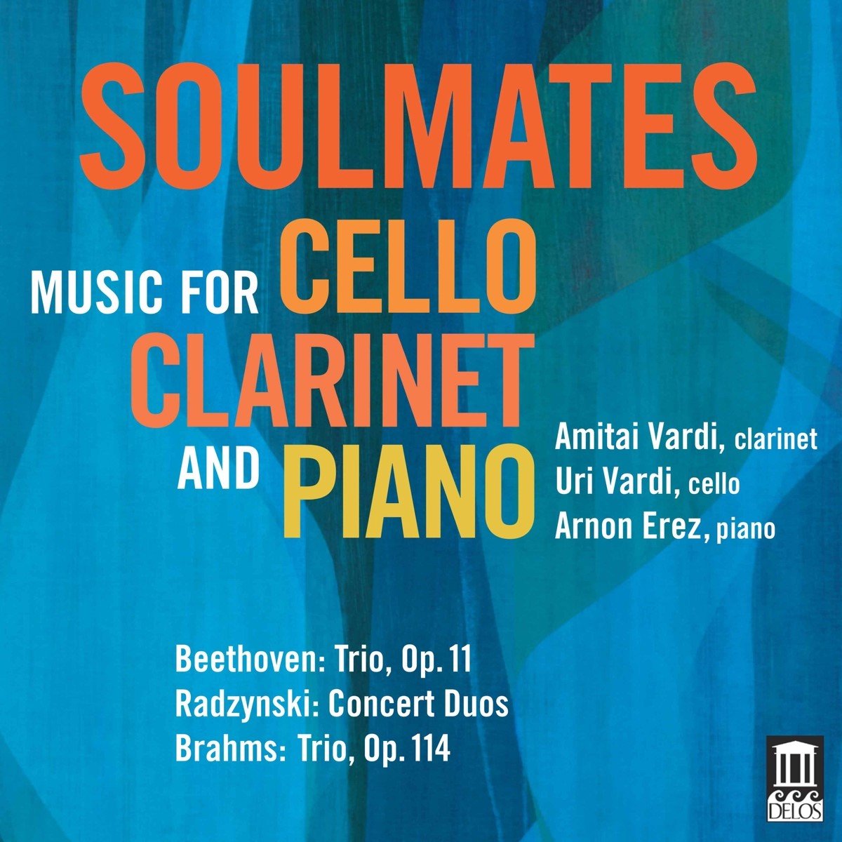 Amitai Vardi, Uri Vardi, Arnon Erez - Soulmates: Music For Cello, Clarinet & Piano (CD)