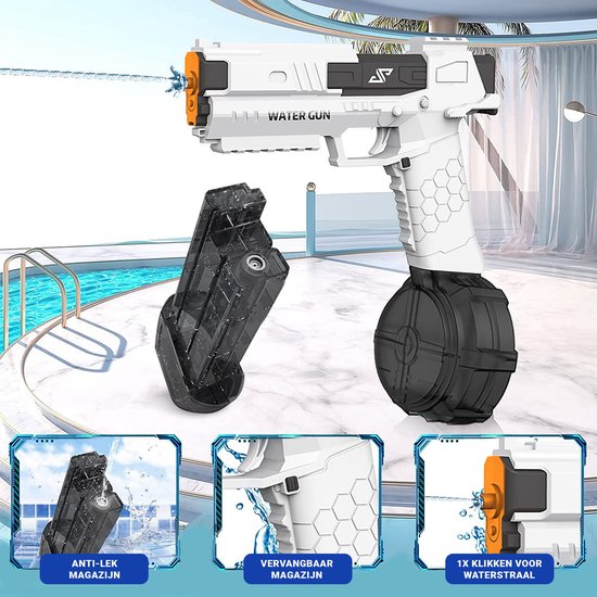 Waterpistool Elektronisch 43 cm (usb oplaadbaar
