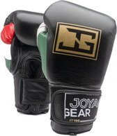 Joyagear IT100 Kickbokshandschoenen - Leer - Zwart - 14 oz.