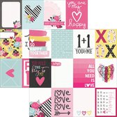 Simple Stories - Love & Adore Paper Pack 12"x12" (10st)