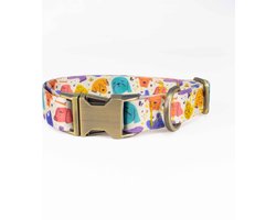 Luxe Halsband voor Honden-Metaal-Verstelbaar- 26 Cm-40 Cm x 2 Cm-D90