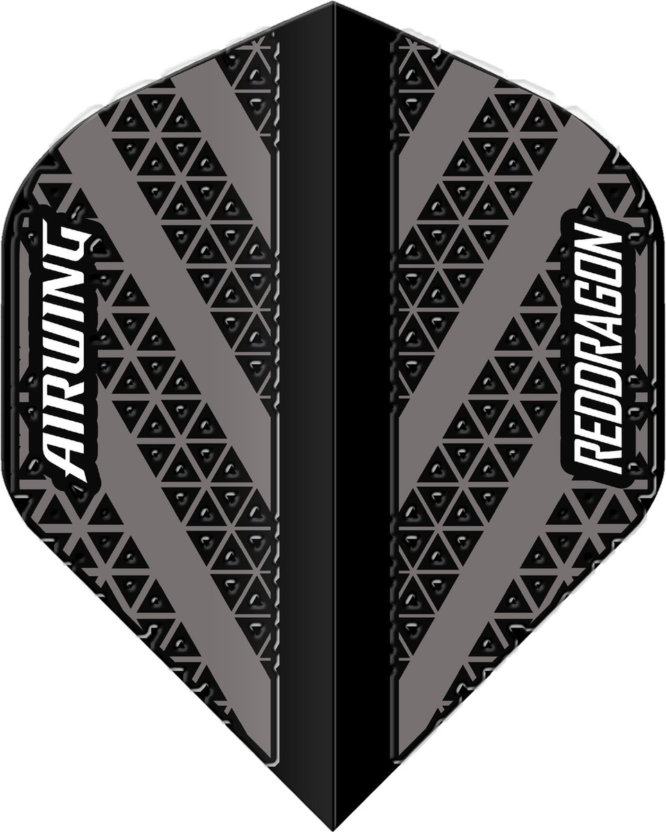 Red Dragon Airwing Black Grey - Dart Flights