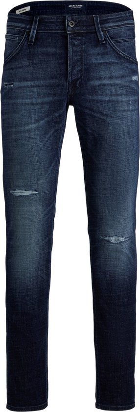 JACK & JONES Glenn Fox loose fit - heren jeans - denimblauw - Maat: 33/30
