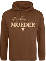 Moederdag trui - Hoodie voor Mama - Loeder Moeder - Leuk cadeau Moederdag - Maat M