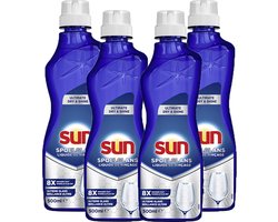Sun - Glansspoelmiddel voor Vaatwasser - Optimum - Dry & Shine Booster - 4 x 450 ml - Voordeelverpakking