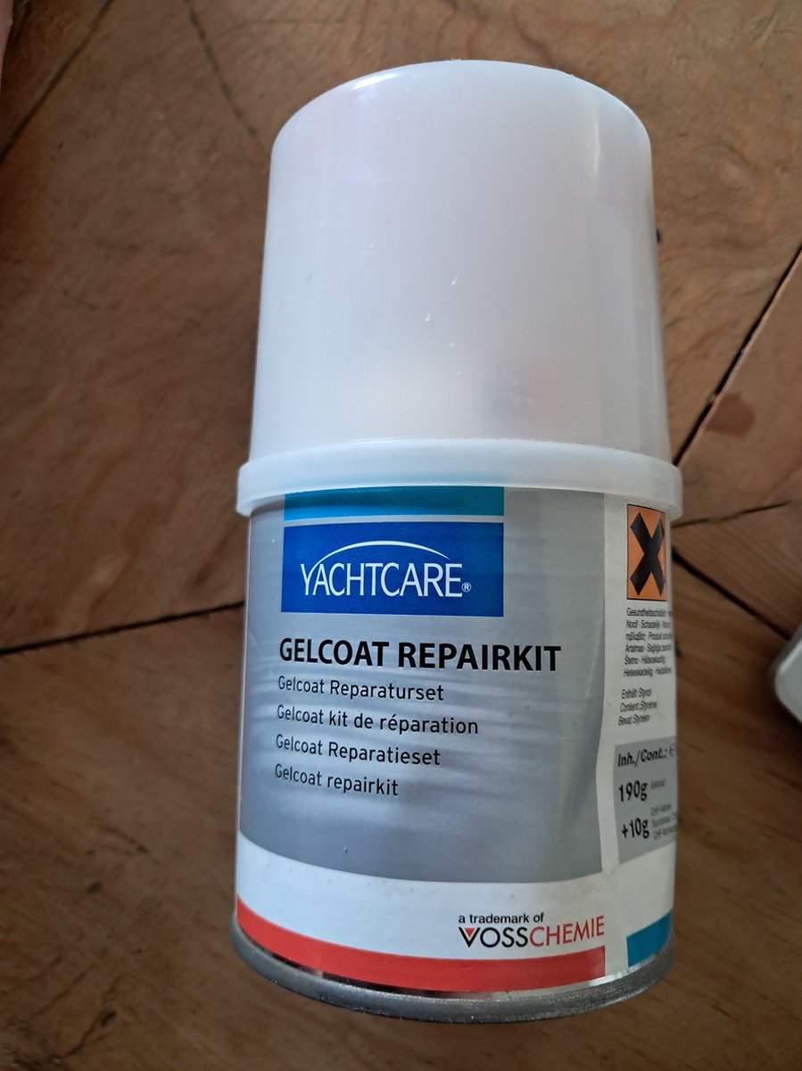 Yachtcare Gelcoat Reparatieset - Ral 1015 - Licht Ivoor - 200G