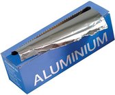 4 Rouleaux - Feuille d'aluminium 45cm - 14 mic - 1500 gr - Feuille d'aluminium en boîte - Feuille de restauration - Feuille de conservation - Dîner - Déjeuner - À emporter - À emporter - Rouleau d'aluminium