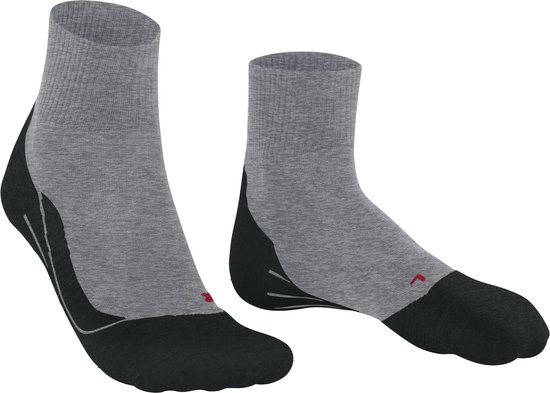 FALKE TK5 Wander Wool Short chaussettes courtes pour hommes - gris (gris clair) - Taille: 42-43