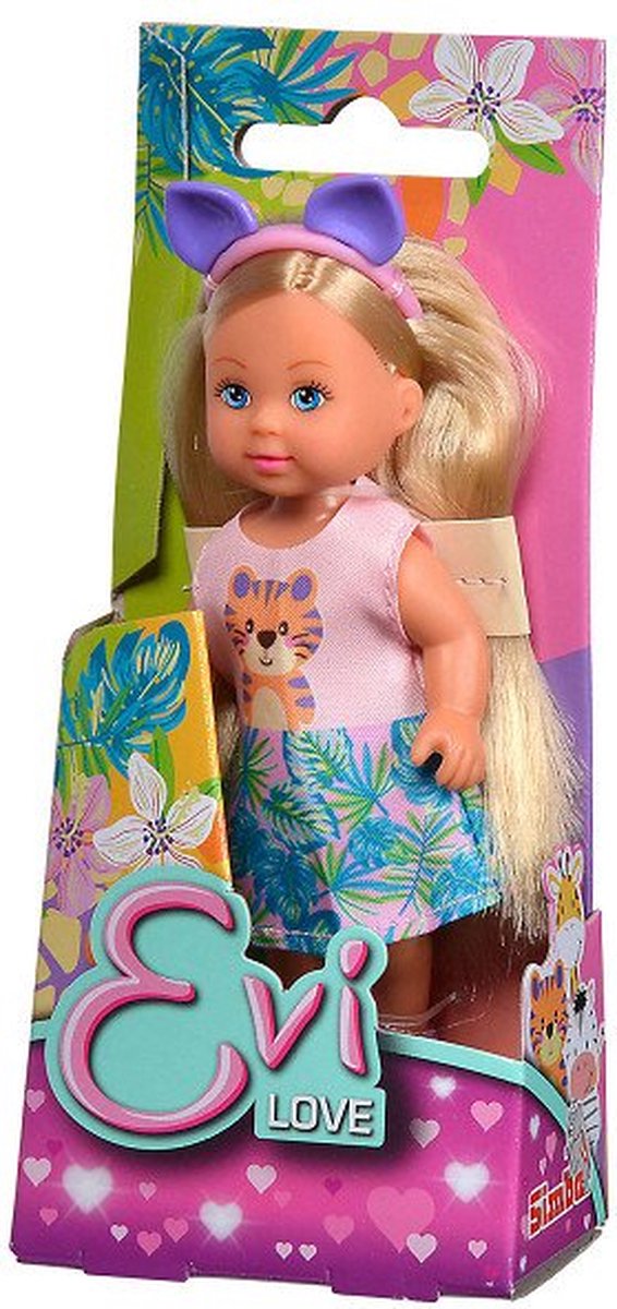 van der Meulen pop Evi Love Cutie dierenoutfit haarband 16 cm. — afbeelding 5