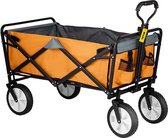 Bol.com Vevor Trolley - Vouwen - Wagen Draagbare - Outdoor - Camping - Strand - Grote Capaciteit - Multifunctionele - Verstelbar... aanbieding