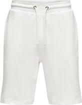 Only & Sons Pantalon Onsneil Life Sweat Shorts Noos 22015623 Cloud Dancer Taille Homme - M