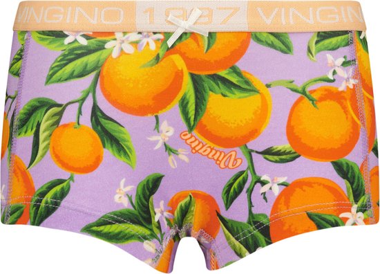 Vingino Hipster G-241-17 Fruit 5 pack Meisjes Onderbroek - Wave lilac - Maat XS