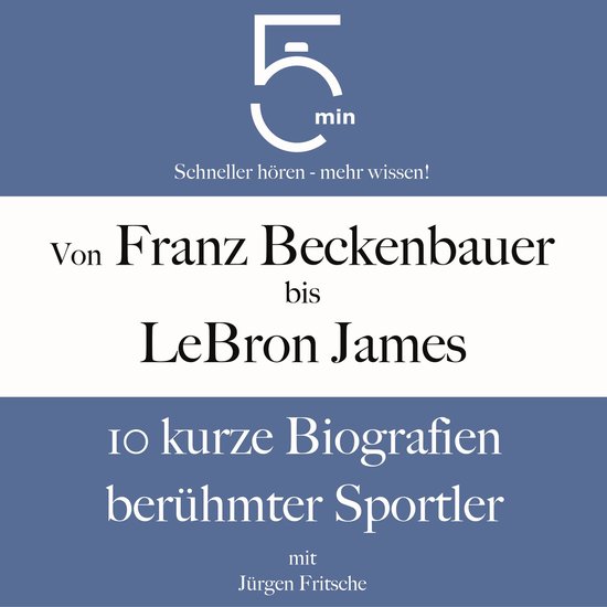 Von Franz Beckenbauer bis LeBron James - cover