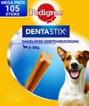 Pedigree Dentastix Mini - Hondensnacks voor Gebitsverzorging - 105 Kauwstaven