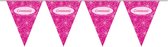Vlaggenlijn Communie Meisje, 10 meter , Roze