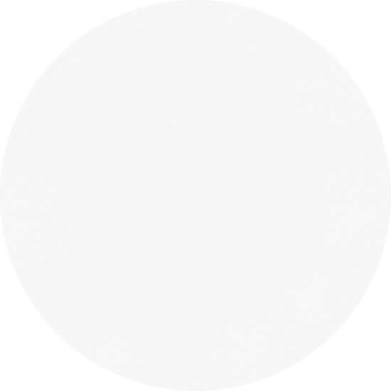 ZICZAC - Set de table TOGO - SET/6 - Rond - Double face - Simili cuir - Dia 38 cm, blanc