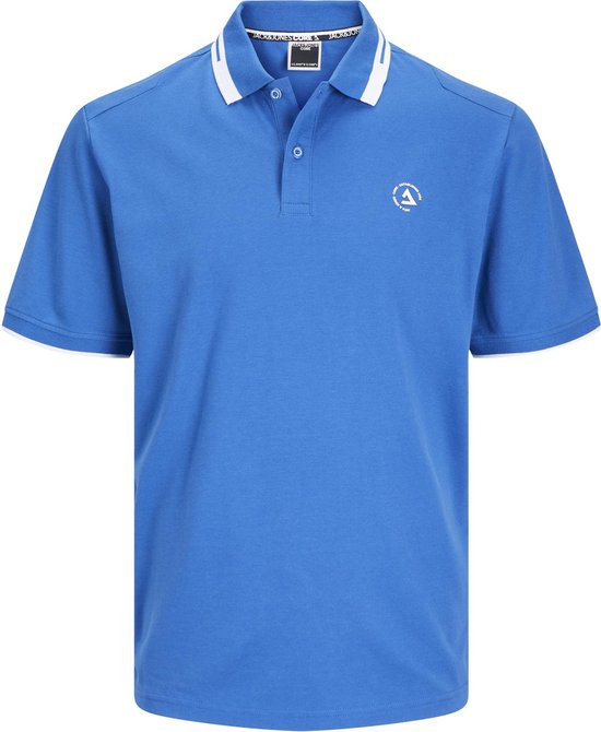 JACK&JONES PLUS JCOHASS LOGO POLO SS PLS Heren Poloshirt - Maat EU2XL US1L