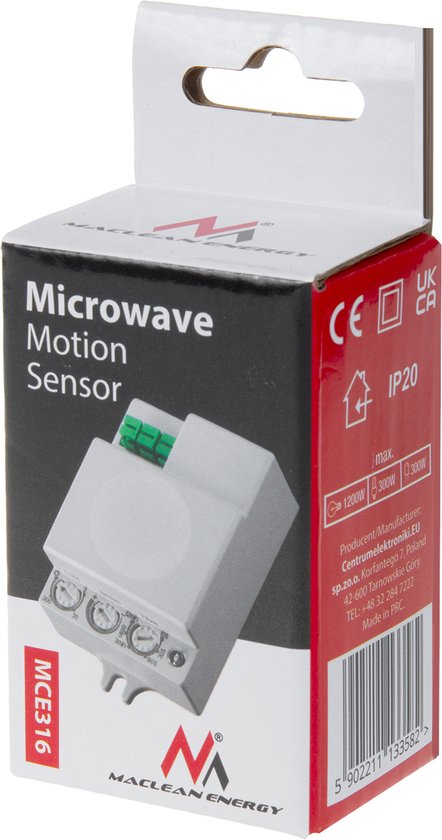 Détecteur De Mouvement Radar 360° SINOPower - Neuf - Détection Micro-ondes Pour Maison Connectée