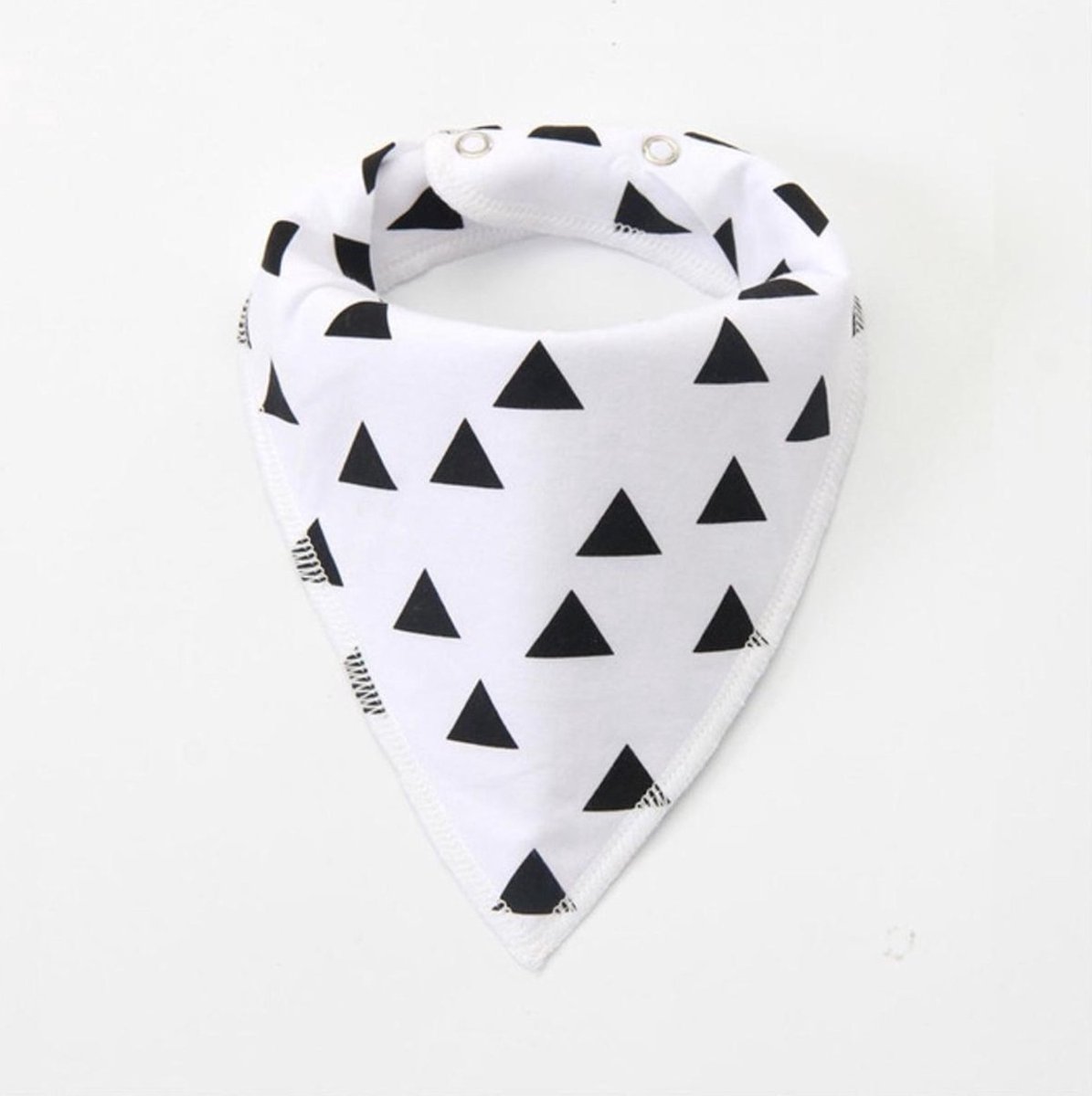 Goedkoopste Jumada's - Slabbetjes - Slabber - Bandana - Driehoek - Driehoekjes - Wit - Zwart - Baby - Babykamer - Kraamkado - Uitzetlijst baby - Jumada slabber