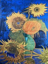 Vincent van Gogh zonnebloemen van dikker materiaal met 2 kanten