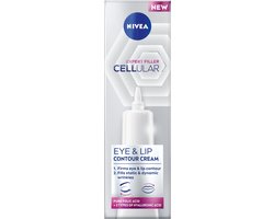 NIVEA CELLular Expert Filler Anti-Age Oogcrème - Anti Rimpel Crème - Ouder wordende huid - Hyaluronzuur - Puur Foliumzuur - Eye Cream - 15 ml