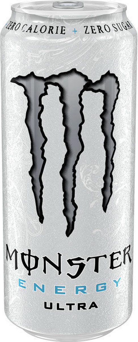 Ultra White - energiedrank zonder suiker en calorieén - 12x 500ml van Monster Energy — cadeau in Eten & Drinken - foto 2
