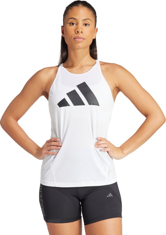 adidas Performance Run It Tanktop - Dames - Wit- 2XS