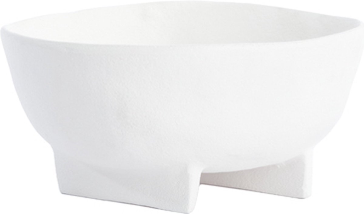 Schaal ROSANA - 21x20.5x10cm - Wit