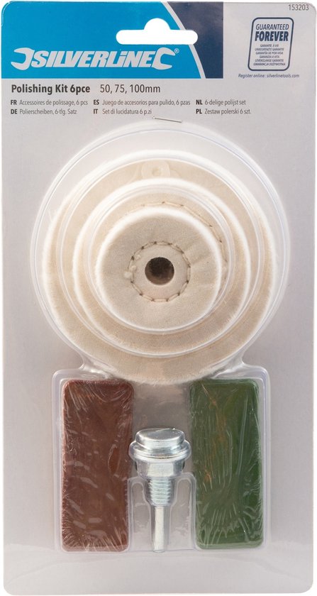 Set de polissage Silverline 6 pièces