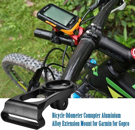 Miche Computer Houder voor Garmin / Wahoo - zwart