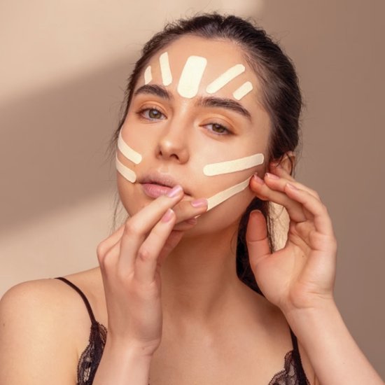 CureTape® Beauty - Face Taping - Beauty Tape - Face Tape - Gezichtsverzorging - Anti Aging - Collageen - Gezicht Tape 5cm x 5m