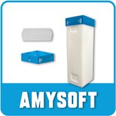 WiFi module met laag zoutniveau alarm via app voor 4kg zoutblok AmySoft waterontharder