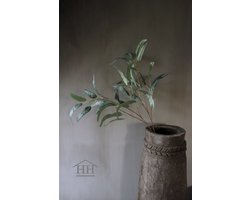Kunsttak - eucalyptus willow spray - 95 cm - zijden tak - kunsttakken - decoratie voor binnen