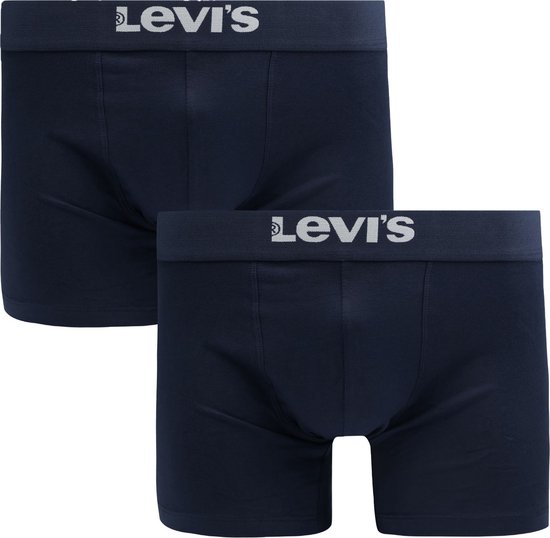 Levi's - Brief Boxershorts 2-Pack Navy - Heren - Maat L - Body-fit