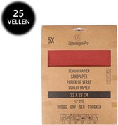 Papier de verre Copenhagen Pro - sec - grain 120 - 25 feuilles - 28 x 23 cm