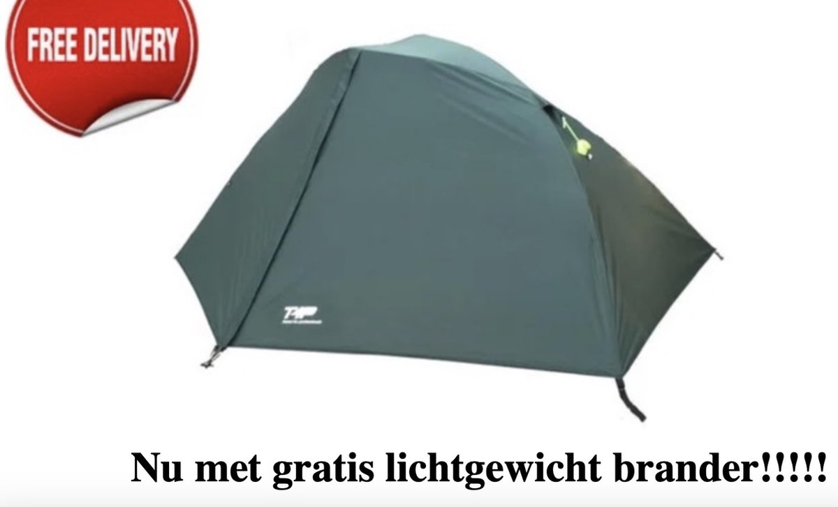 Expedition Tent T2 - Donker Groen - 2 Persoons - Travelforprofessionals