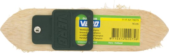 Vero werkborstel fiber 160 mm van Merkloos	 — afbeelding 3