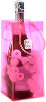 IceBag Wijnkoeler Roze Design Collection - 11x11x25,5cm - Eenvoudig mee te nemen - Champagne koeler