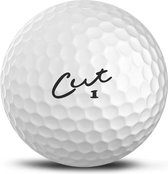 CUT golfbal - 24 stuks, 2 piece CUT Red golfbal met ionmeer cover voor extra afstand en een rechte balvlucht, 60 Compressie voor langzame clubsnelheid en een 320 Dimplepatroon, handicap 24- 54 (24 stuks)