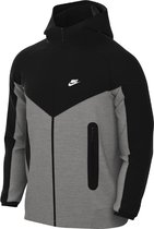 Sweat à capuche Nike Tech FLeece - Homme - Zwart/ Grijs - Taille XXL
