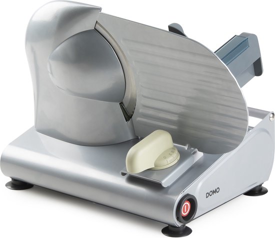 DOMO DO521S Snijmachine – Gekarteld RVS Mes Ø 19 cm – Allessnijder - 150W