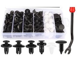 Auto bevestigings clips - 120 delig -INC Clips gereedschap Auto / camper / bus / vrachtwagen Universeel